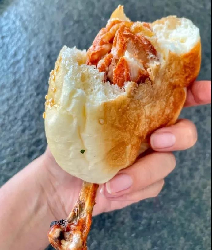 擁有佳歌蒸烤一體集成灶，輕松吃上真·雞腿面包！