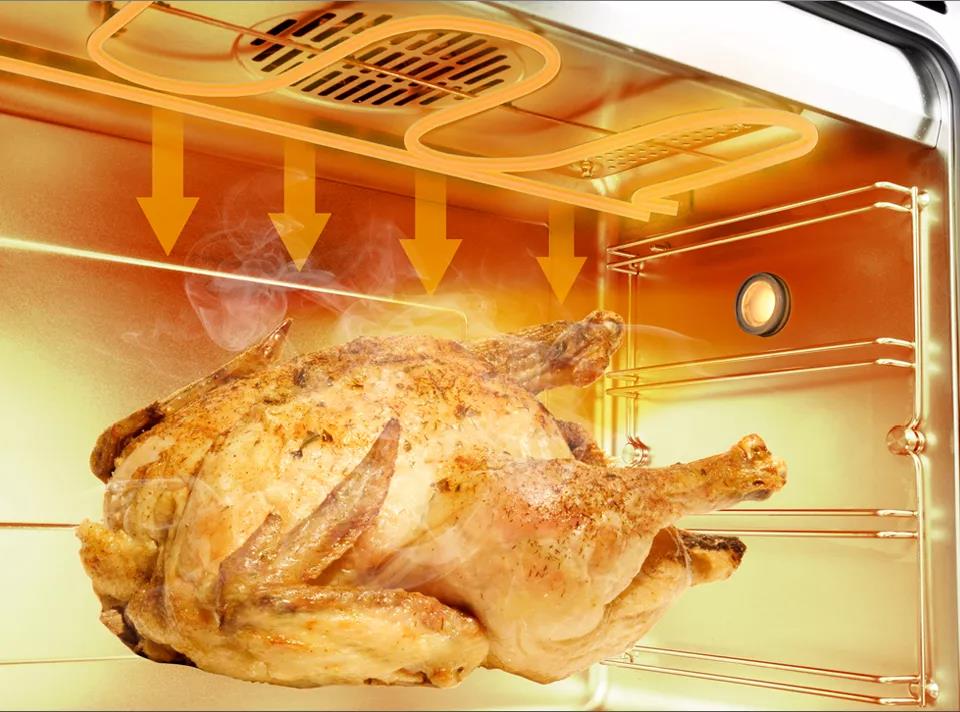 佳歌蒸烤一體集成灶的烤箱有多專業(yè)？