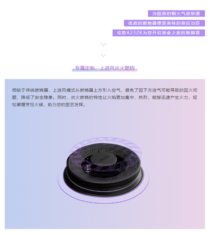 【火力全開，美味無敵】佳歌A23ZK廚房中的火焰魔法師！